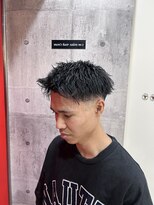 ヘアー ラボ エムツー(hair lab m2)&nbsp;フェード×ツイストパーマ