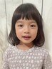 小学生カット+シャンプー¥4000
