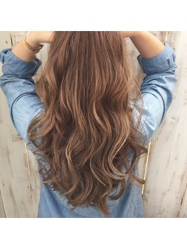 アンジュ(ange) 【ange】ハイライトmixのアッシュベージュ