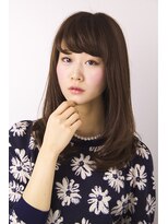 ルフ ヘアーデザイン(ruf hair design) 【ruf hair design】ストレートセミロング