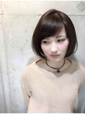カジュアルショートボブ