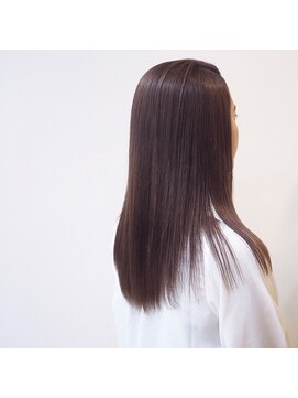 テッテ(Tette) 縮毛矯正　+　ブラウンカラー