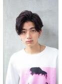 コンマヘアビジネスかき上げトランクスヘアショートレイヤー