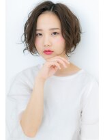 カバーヘア ブリス 大宮西口(COVER HAIR bliss) 無造作カール★黒髪くせ毛風フレンチボブY大宮20代30代40代