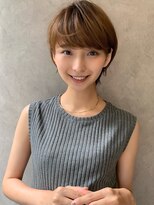 アヴァロン(AVALON)&nbsp;30.40代にオススメ×ひし形シルエット×耳かけ大人ショート☆