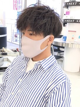 ネクスト 静岡店(NEXT) 【NEXT shizuoka 竹田】ゆるスパイラル×前下がりマッシュ