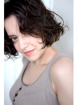 ミラバイグリーン(Mira by green)&nbsp;Aラインボブ×ウェットヘア【イメチェン】01