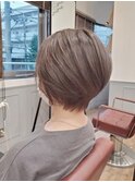 白髪ぼかしハイライトグレージュ☆