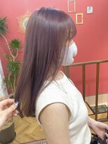 アイエン(aien)&nbsp;色落ちまで可愛い◎うるツヤ×ピンクベージュ/中崎町/梅田