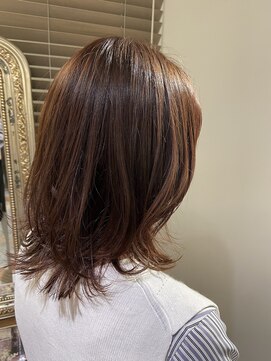 ムーン(moon) #似合わせカット #アースカラー #くびれヘア #デザインカラー