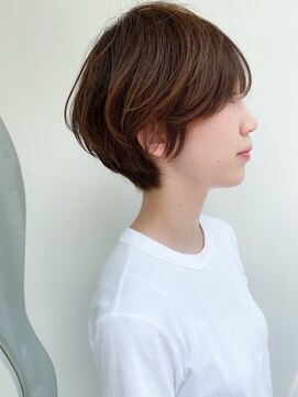 モリオ フロム ロンドン 大宮2号店(morio from London) 【なかじま ひびき】ナチュラルマッシュショート