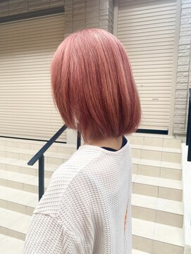 アンジェリカ 近鉄奈良店(ANGELICA) 大人かわいい20代30代40代くびれひし ピンクボブ