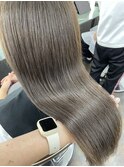 くすみベージュ×LAケラチントリートメント