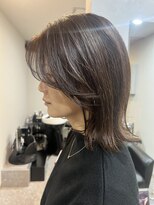 サンフィールド(Sunfield) 小顔サイドバングスタイル