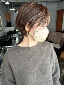 バーチョ(bacio) 20代30代40代◎小顔骨格矯正ショート【麻生/札幌ショート/白髪】