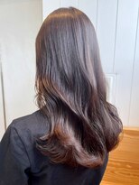 アイティーバイアルバム 下北沢店(IT by ALBUM)&nbsp;ラベンダーブラウン_チェリーブラウンフェミニンロング_ba408601