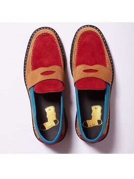 メリケンバーバーショップ トーキョー(MERICAN BARBERSHOP TYO) OMEDETOH COIN LOAFER(WHIMSY)