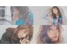 脱・白髪染め★ブリーチなし髪質改善Wカラー＋カット＋トリートメント￥10800