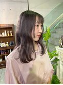 ほんのりラベンダーグレージュ/ニュアンスカラー/20代/30代/40代