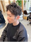 【LOVEST服部】ツイスパアップバング/ダークアッシュ
