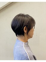 ハルキ ミナト ジャパン オオサカ(HARUKI MINATO japan OSAKA)&nbsp;40代50代小顔似合わせカットくびレイヤーエモージュ大人可愛い