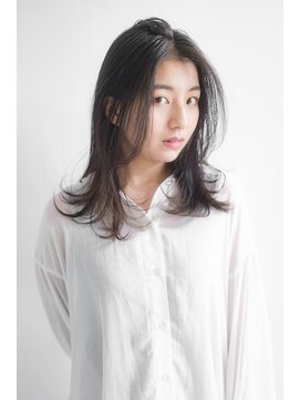 ベンジー 中目黒店(benji) 小顔ミディアムヘア20代30代40代☆大人かわいい