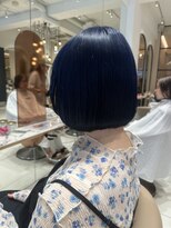 マーシィ(MARCIE) *ネイビー X 丸みボブ*