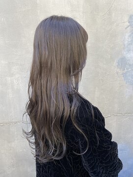 テーラヘアー 大網店(TELA HAIR) グレージュ×ロング