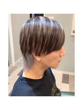 ランソ(RUNSO) 韓国マッシュウルフ×デザインカラー