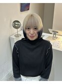 シルバーカラー ポイントネイビー