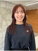 暖色カラー　オレンジカラー　オレンジレッドカラー