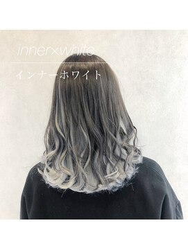 リアラ 渋谷(LIALA) ブリーチ、ダブルカラー、インナーカラー、イヤリングカラー