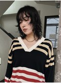 ミディアム、レイヤーパーマ