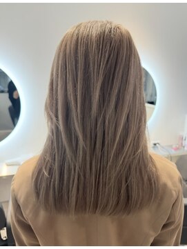 ホープ(hope) ナチュラルレイヤー×ミルクティーカラー【大阪｜梅田】