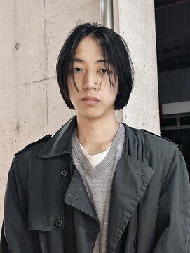 メゾンアクア 表参道(Maison ACQUA) =メンズボブ/スパイキーショート/シャドウパーマ／MEN’S HAIR