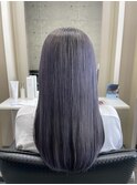 ブルーラベンダーカラー ブリーチカラー 髪質改善 奈良 桜井