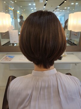 スタイル 成城学園前(STYLE) 丸みショートボブ 絶壁解消ヘア ふんわりショートボブ