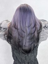 アルバム 池袋(ALBUM) ロング顔周りレイヤーウルフレイヤー美髪韓国ヘア_ba551704