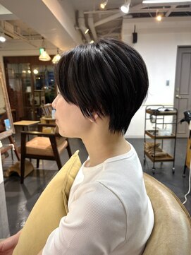 ポタム 東中野(potamu) 前下がりショートボブ