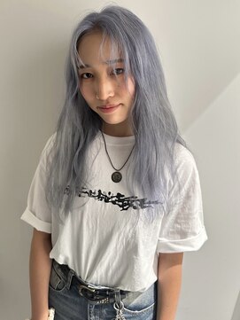 キオク(KIOX) ブルーカラー/水色カラー/ハイトーン/ブリーチカラー/名古屋/栄