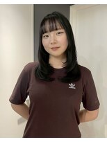 ソワンドゥブレスシエン 堀江店(soin de brace CIEN)&nbsp;韓国前髪顔周りロング×レイヤーグレージュ[堀江/髪質改善]