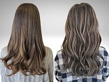 ヘア アンド ブライダル ノア(hair&bridal noah)の雰囲気（デザインカラー/ブリーチ/ハイライト/ダブルカラーが得意）