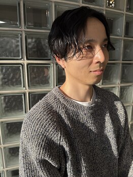 幅広い年齢の男性が気軽に通えるサロン。流行りのカット/カラー/パーマでカッコよく決まるスタイルを提案♪