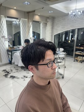 クオリス 赤塚店(QUALIS) 冬の短髪!パーマ無しスタイリングで大人ツーブロック