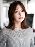 ☆似合わせカットデジタルパーマレイヤーカット顔周りカット韓国