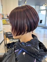 ヘアアンドビューティ ガーデン ベルモール店(HAIR AND BEAUTY GARDEN)&nbsp;西川田ブリーチなしダブルカラー髪質改善トリートメント縮毛矯正