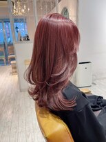 レイラバイアフロート 吉祥寺(Lila by afloat)&nbsp;レイヤーカット／顔まわり／ミディアムレイヤー/ハッシュカット