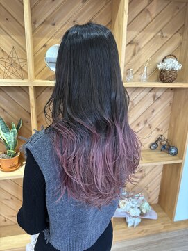 レシピ アリエ(recipe allier) ピンクグラデーション