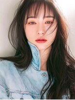ラベストクズハ(LOVEST KUZUHA) ハイレイヤー/ロングレイヤー/アッシュベージュ/ハッシュカット