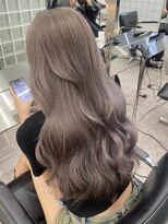 サンクプロジェクト(cinq PROJECT)&nbsp;ヘーゼルモカチャコールグレーベージュミディアムハッシュカット